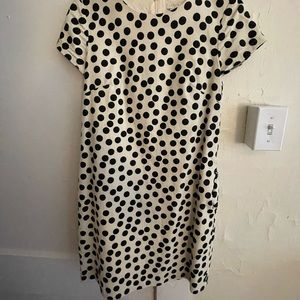J Crew polka dot dress